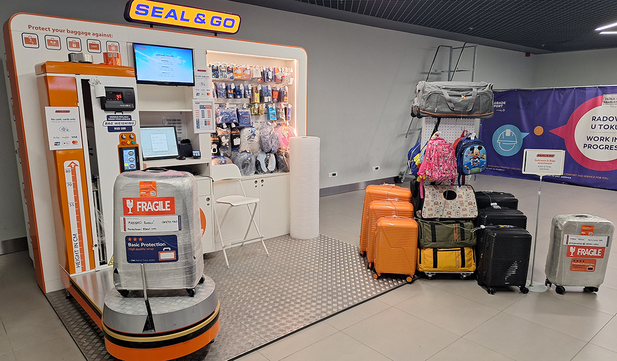 Seal & Go location Belgrade airport terminal 2