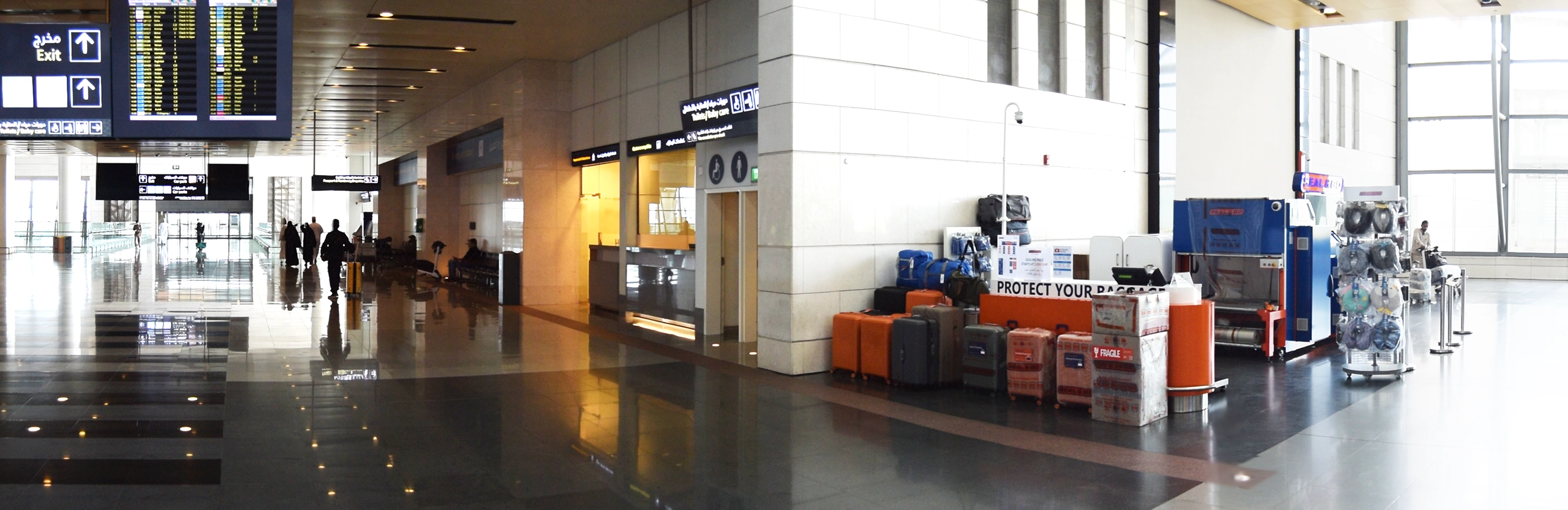 oman muscat baggage sealing