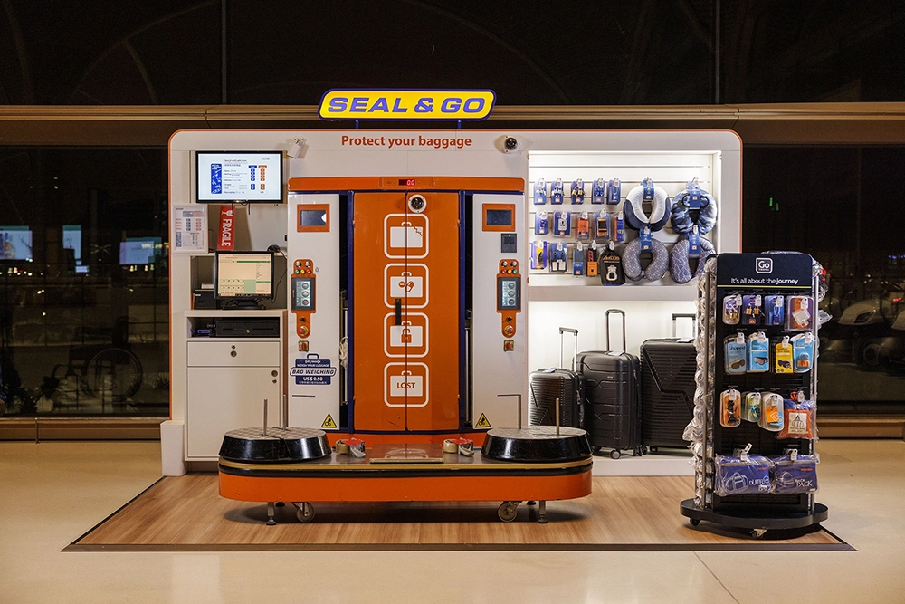 Locatie Seal and Go Techo Airport