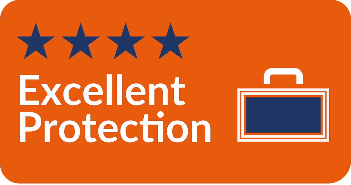 Excellent protection