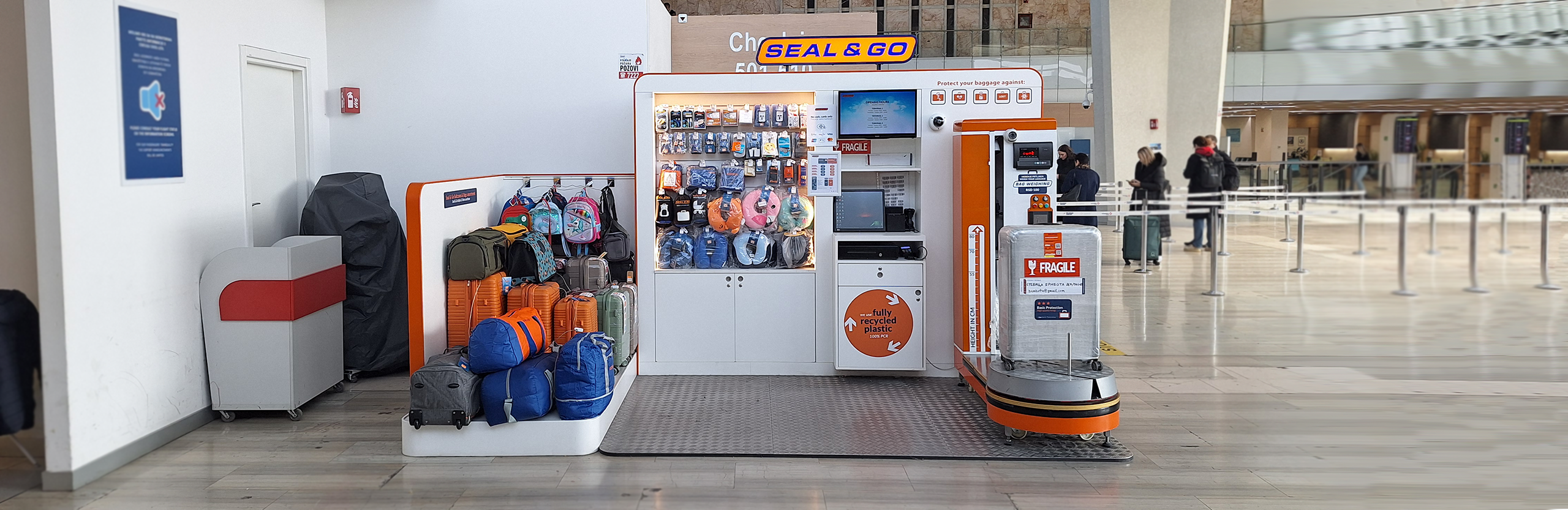 baggage wrapping belgrade