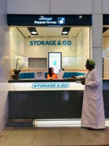 baggage storage muscat airport